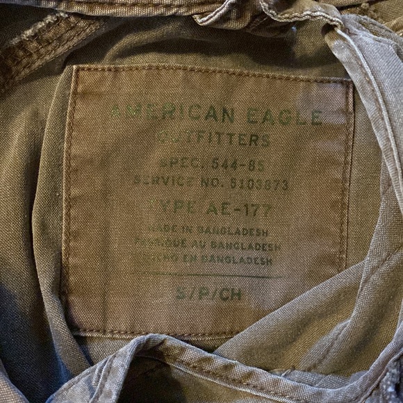 Small American Eagle Outfitters Mauve/Purple Jacket with a Removable Vest - Picture 5 of 7